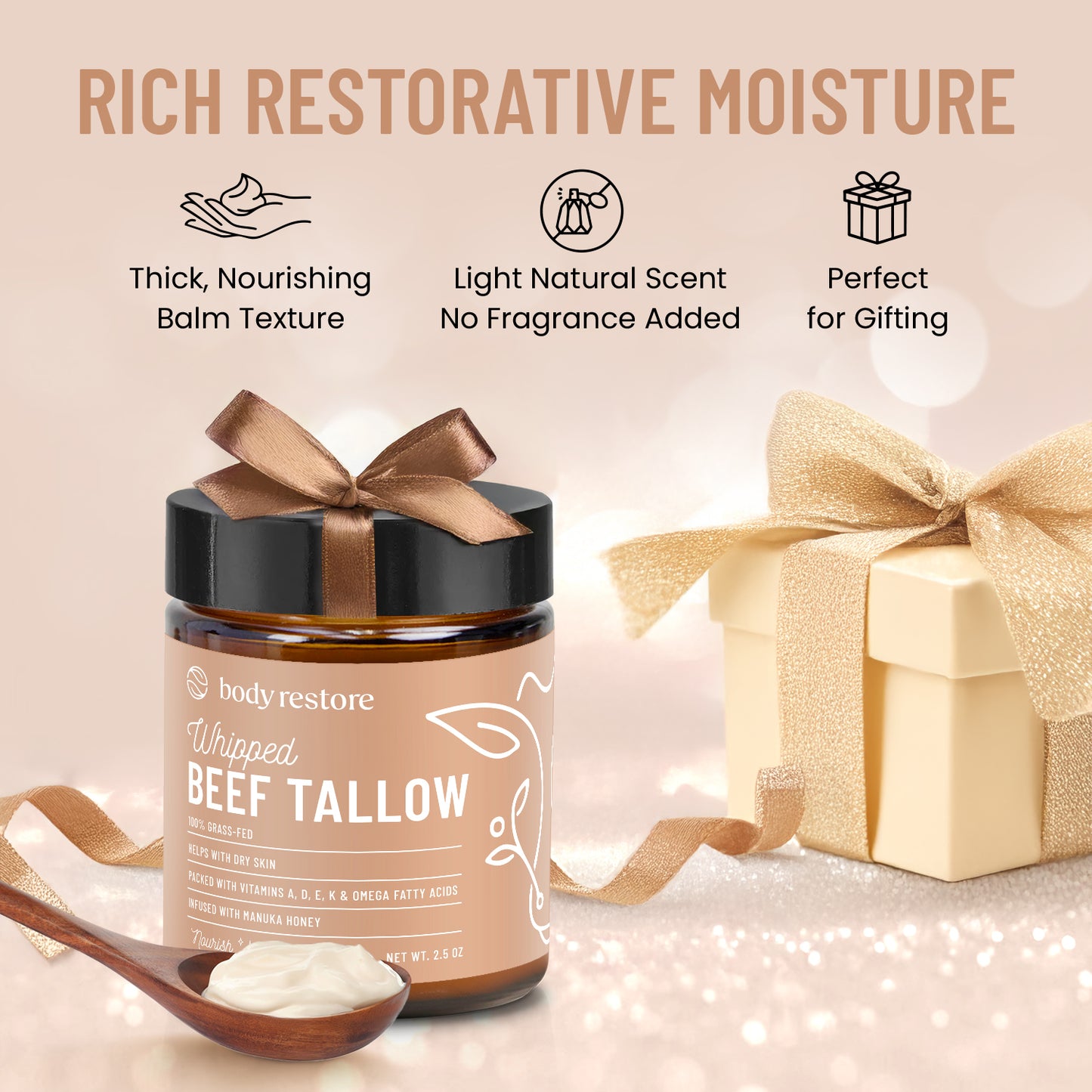 Whipped Beef Tallow Balm