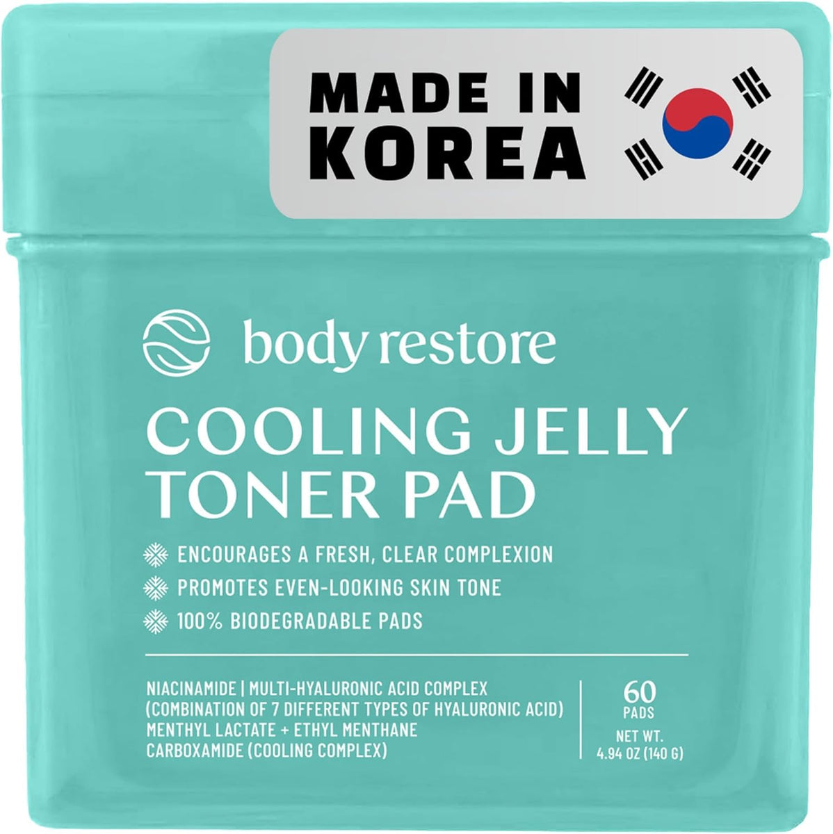 Cooling Jelly Toner Pads