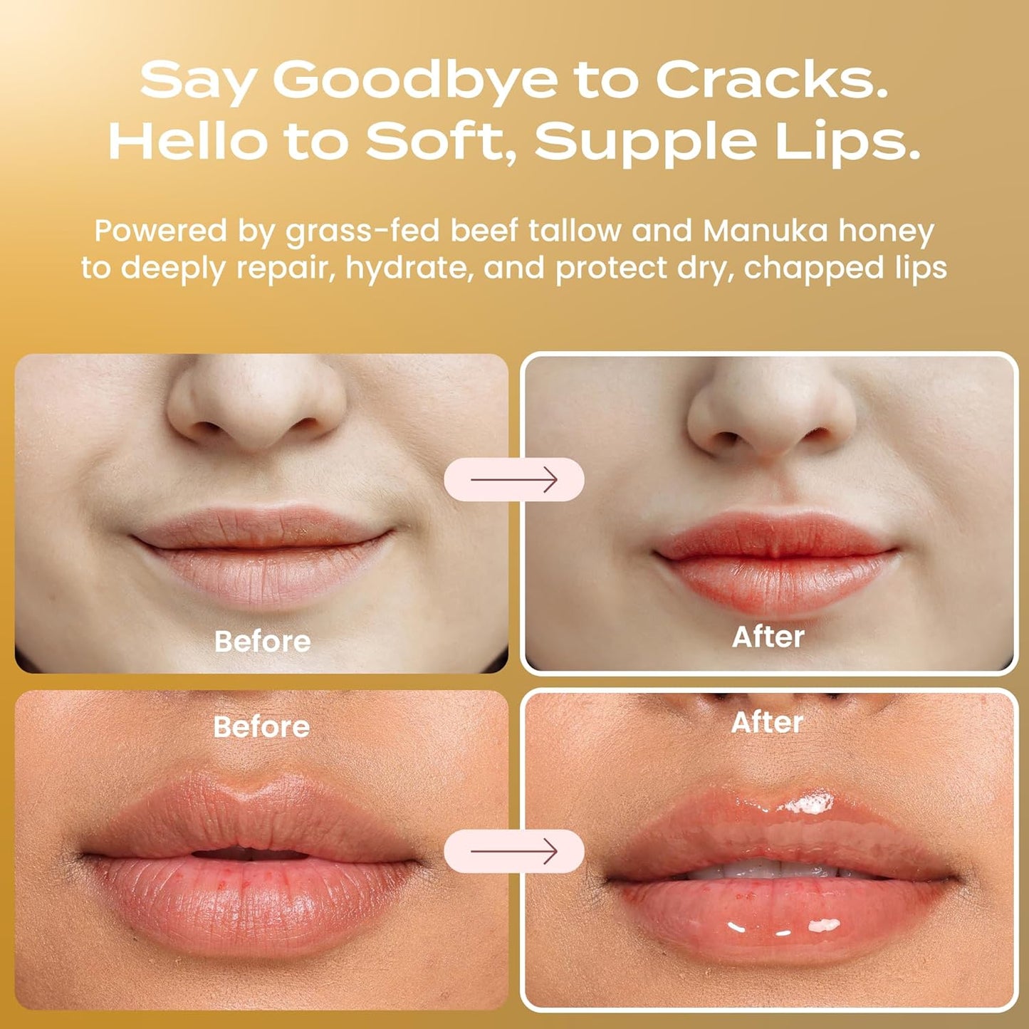 Vanilla Beef Tallow Lip Mask