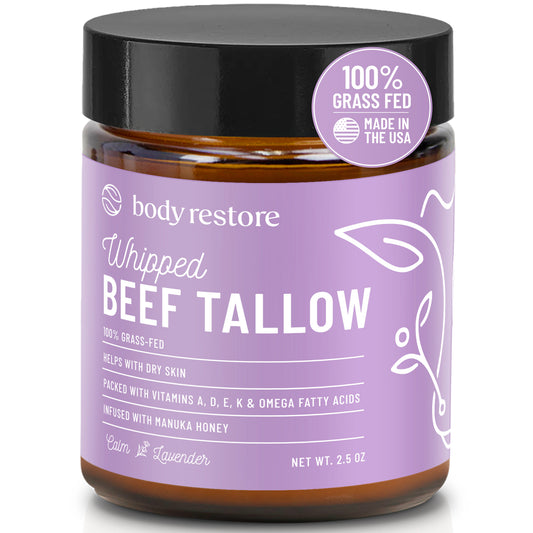 Whipped Beef Tallow Balm - Lavender