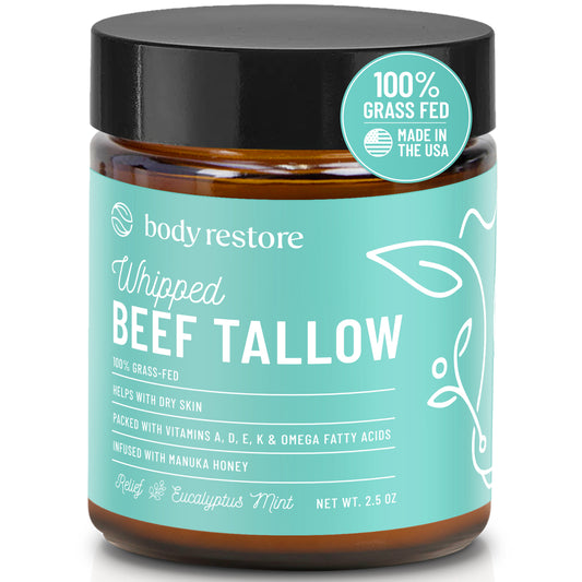 Whipped Beef Tallow Balm - Eucalyptus