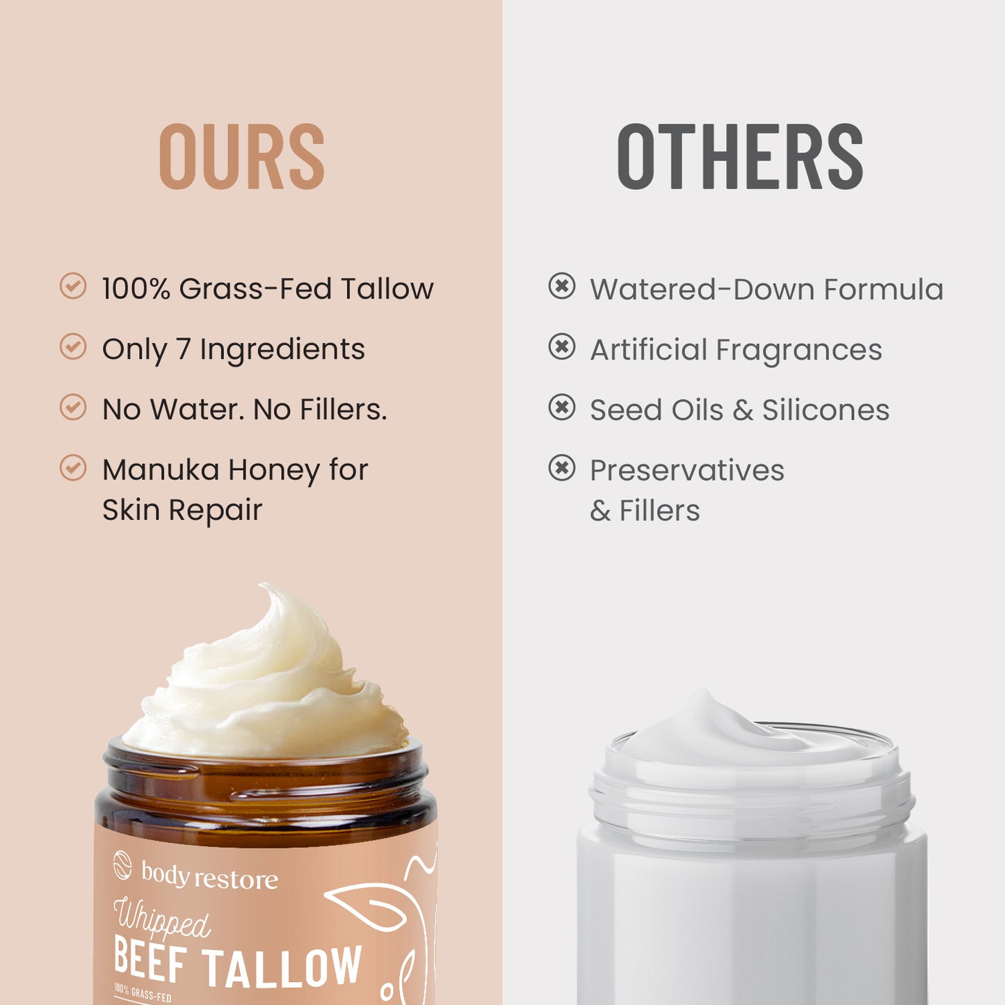 Whipped Beef Tallow Balm